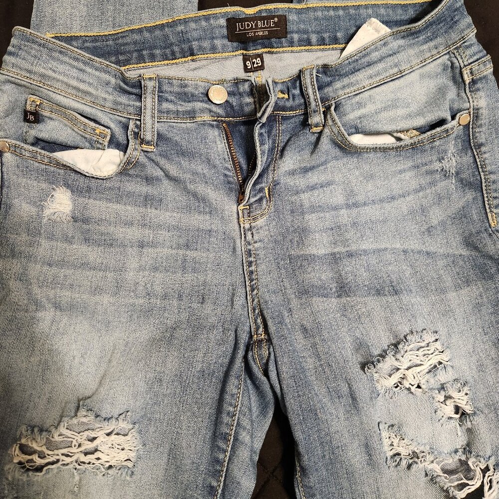 Judy blue Distressed Skinny Jeans